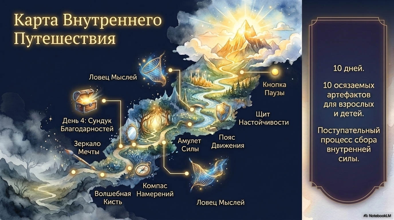 Карта внутреннего путешествия курса